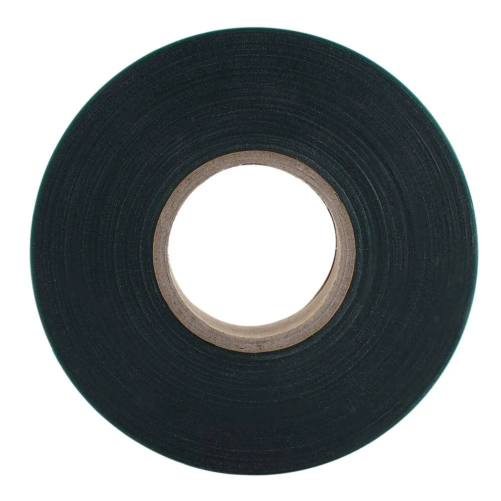 Garosa Ruban de greffage PVC vert 2,4 cm × 45 m