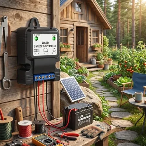 Garosa contrôleur de charge solaire PWM 3 A 6 V/12 V LED