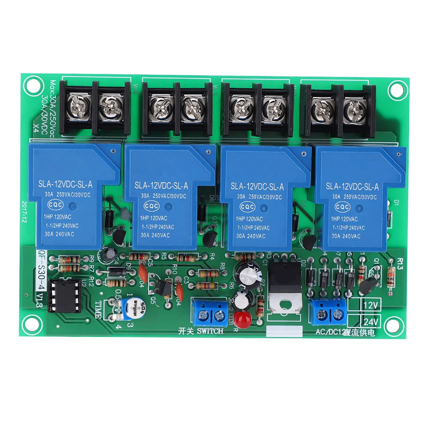 Garosa contrôleur séquenceur 4 canaux 30A 12V