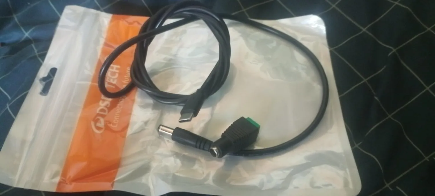 PLC Tech MagicConn SH-CP20A câble USB-C vers DC 20 V 5,5 × 2,5 mm