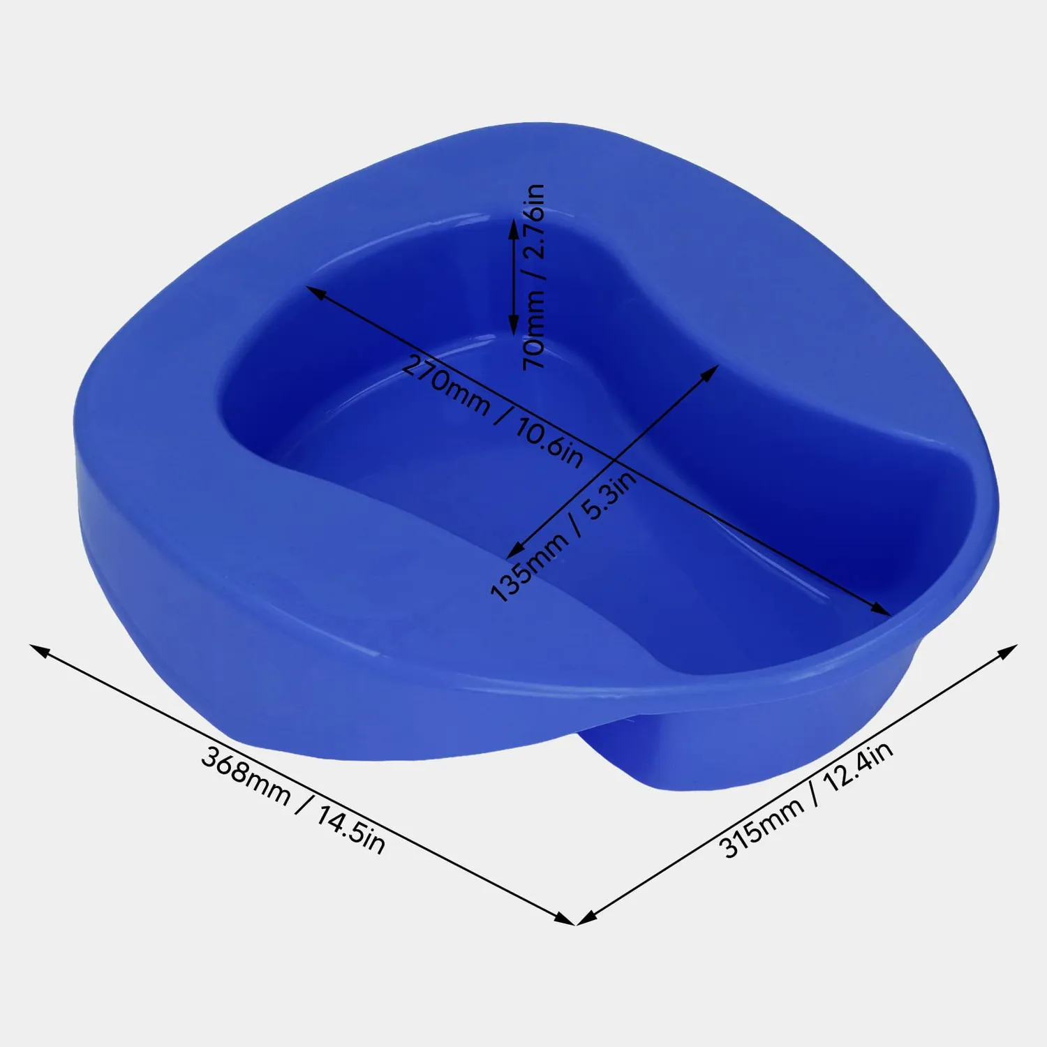 Garosa bassin de lit adulte pente 10° bleu foncé renforcé