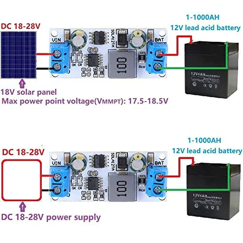 Garosa SDLA12T module solaire MPPT 12V 3A plomb-acide