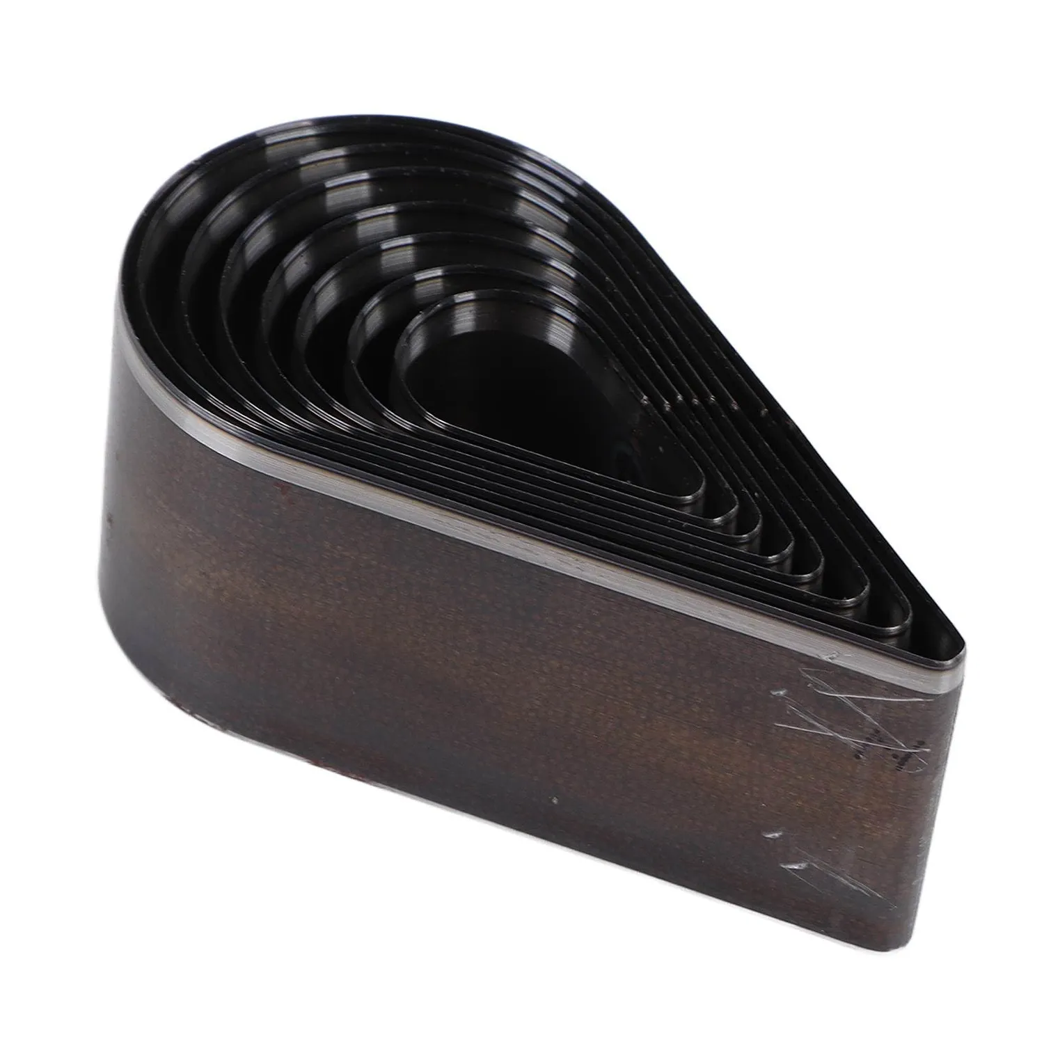 Garosa emporte-pièces cuir larme acier coffret 8