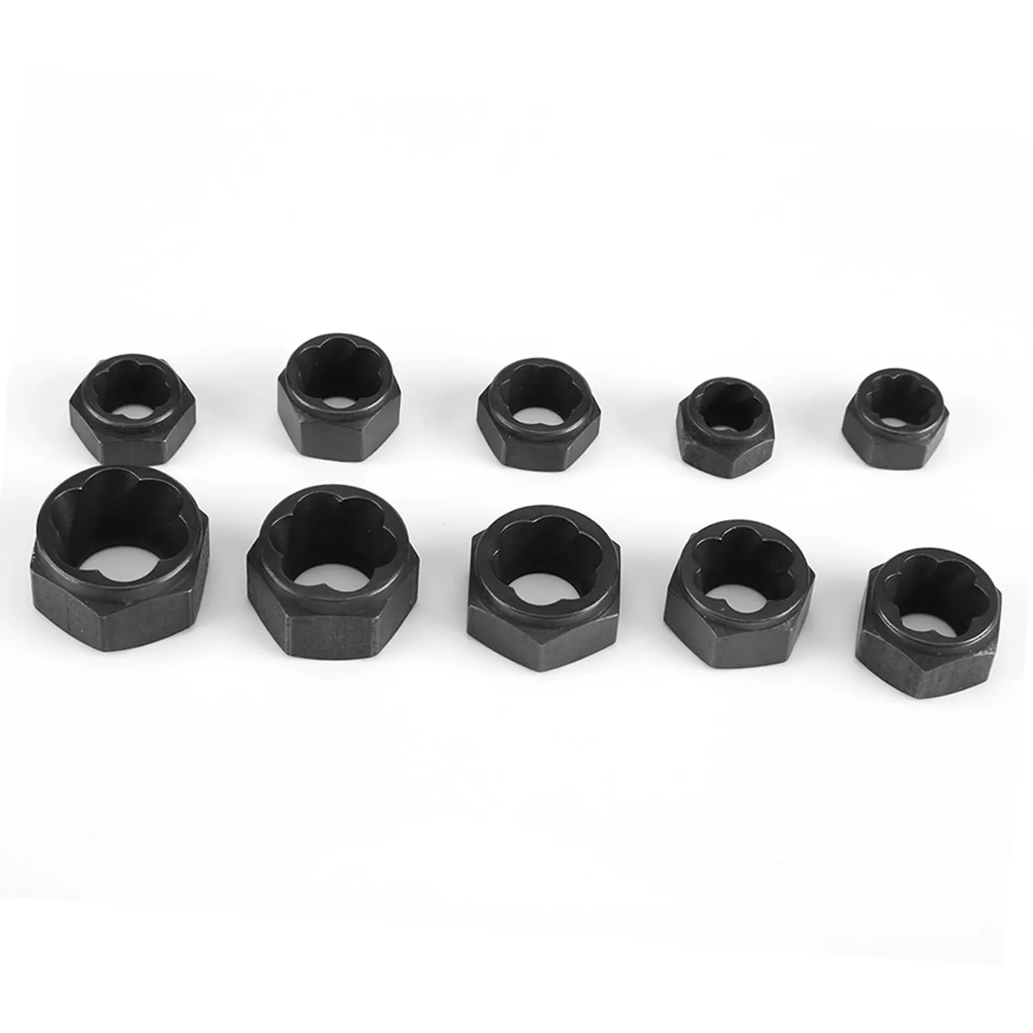 Garosa extracteur d’écrous 9–19 mm lot de 10 en alliage