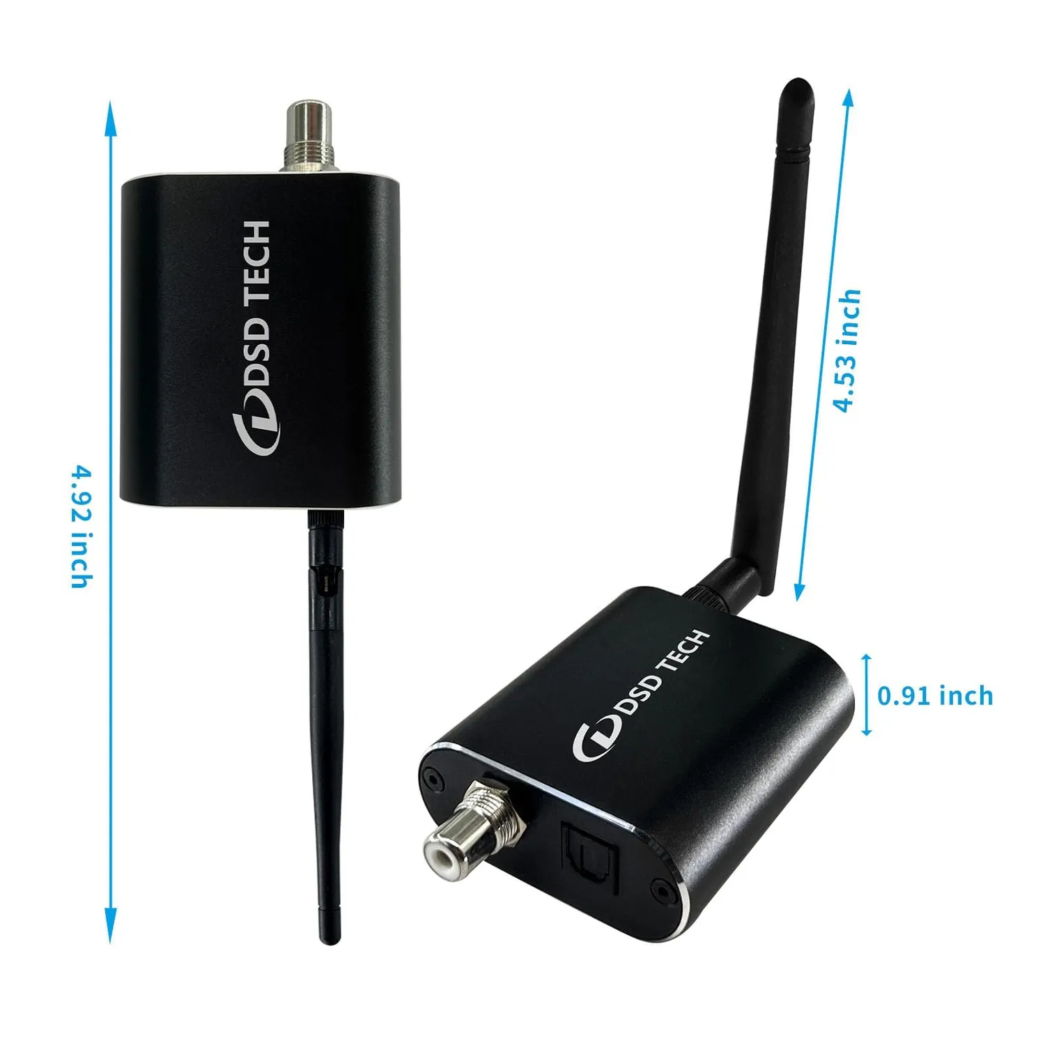 DSD TECH SH-AB10A adaptateur audio Bluetooth USB-C vers Toslink coaxial