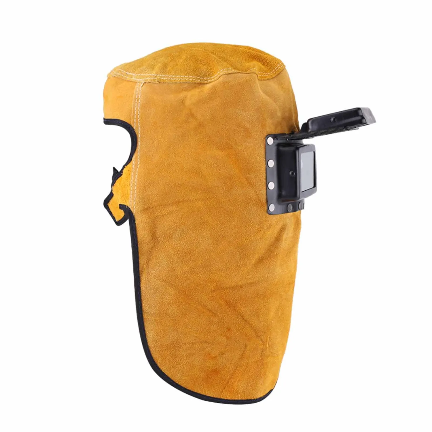 Garosa casque de soudage cuir lentille 9x4 cm résistant chaleur