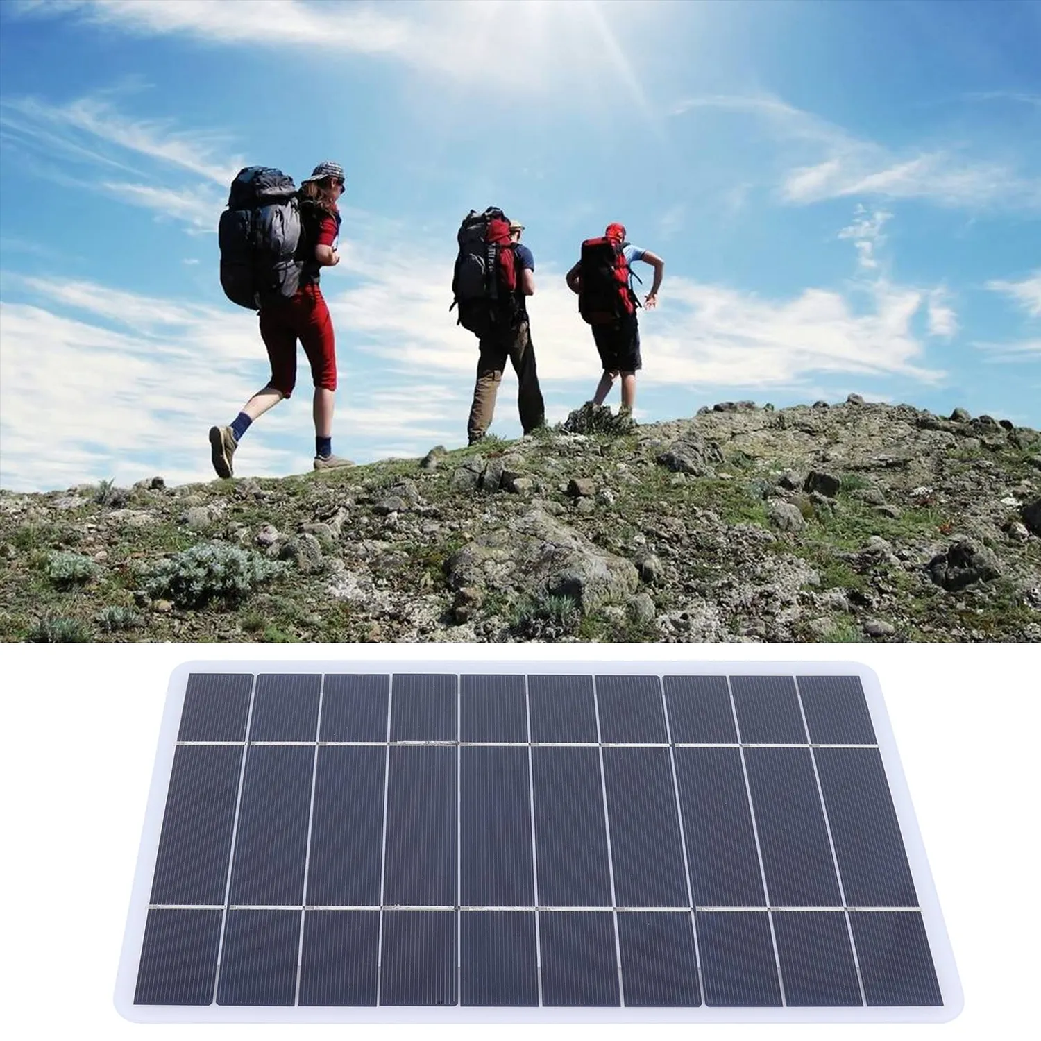 Garosa panneau solaire portable 8W 5V USB