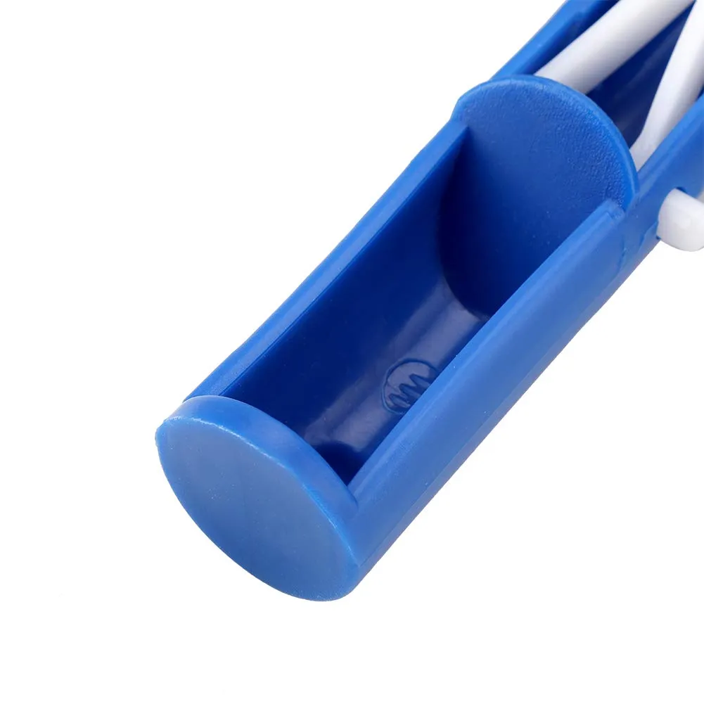 Garosa brosse de paroi pour piscine bleue 25,2 × 4,5 cm à poils acier