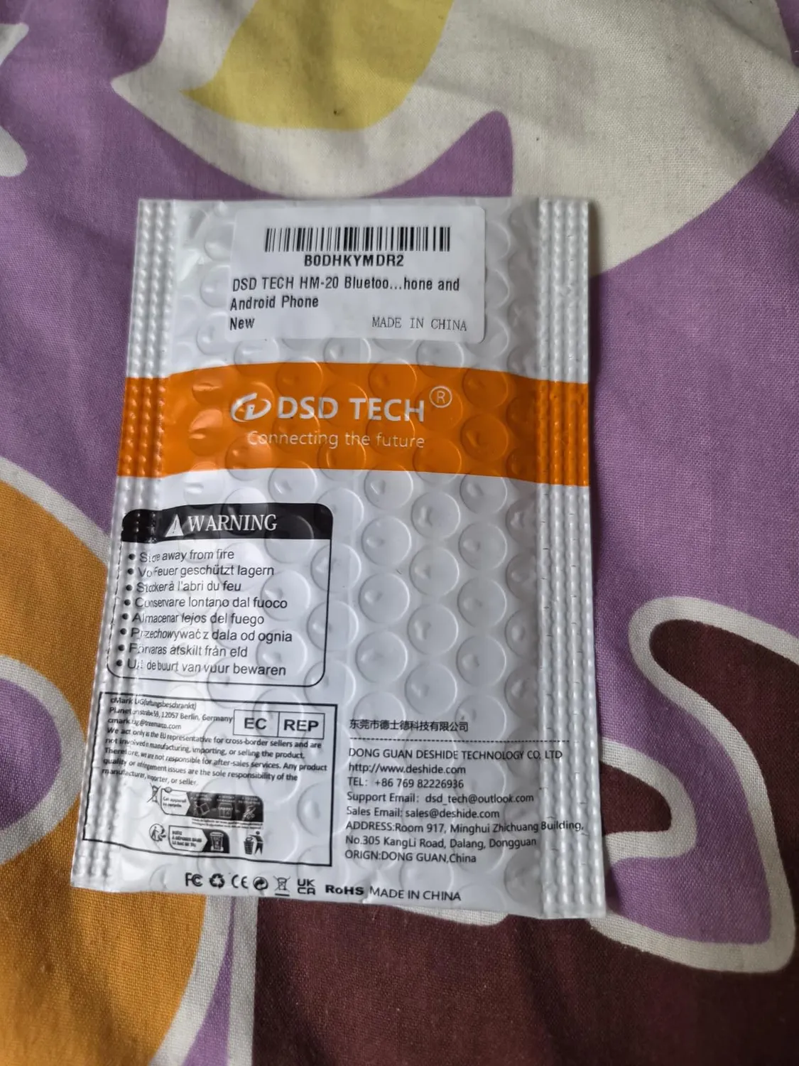 DSD TECH HM-20 module Bluetooth 5.3 BLE UART