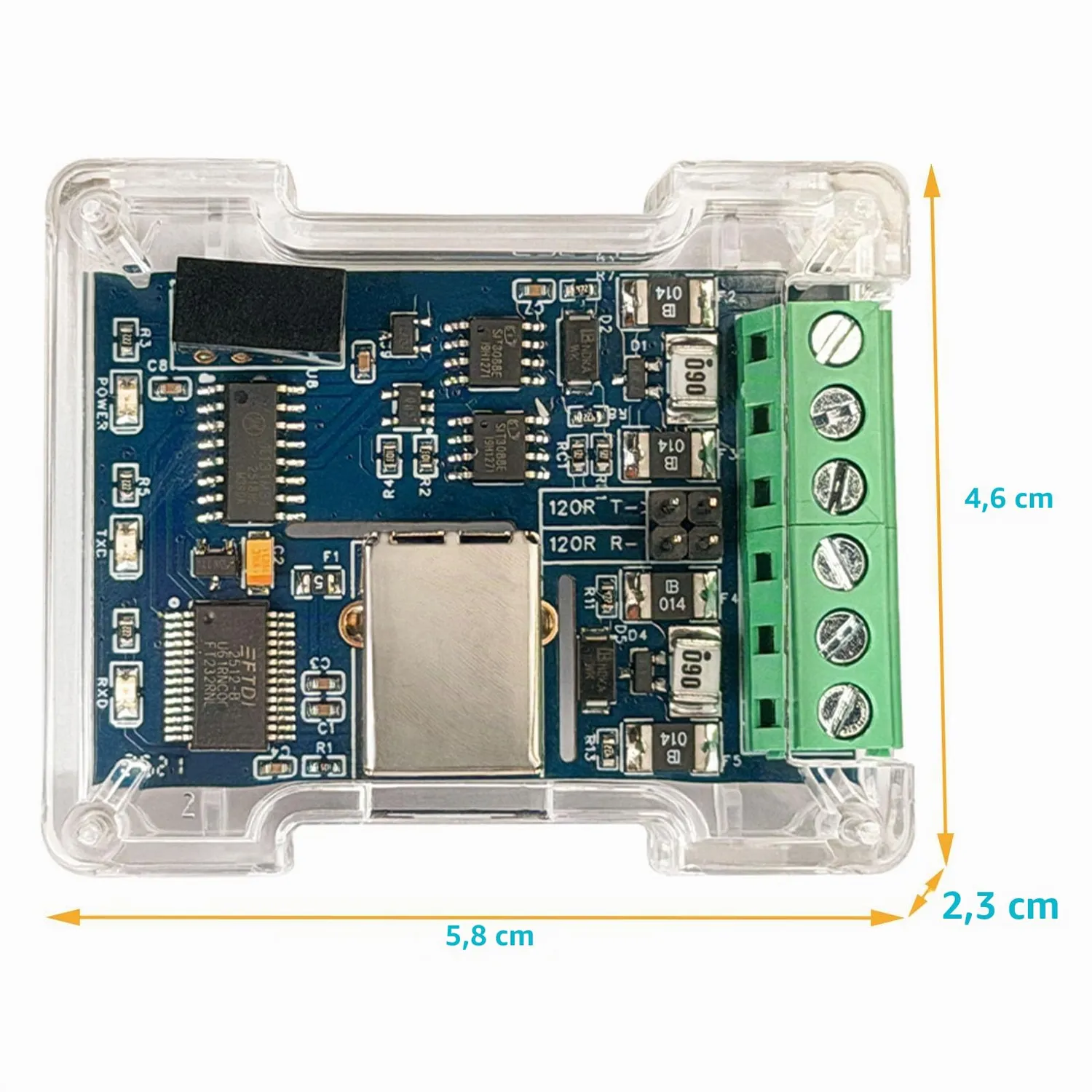 PLC Tech DSD TECH SH-U11F convertisseur USB RS485/RS422 isolé