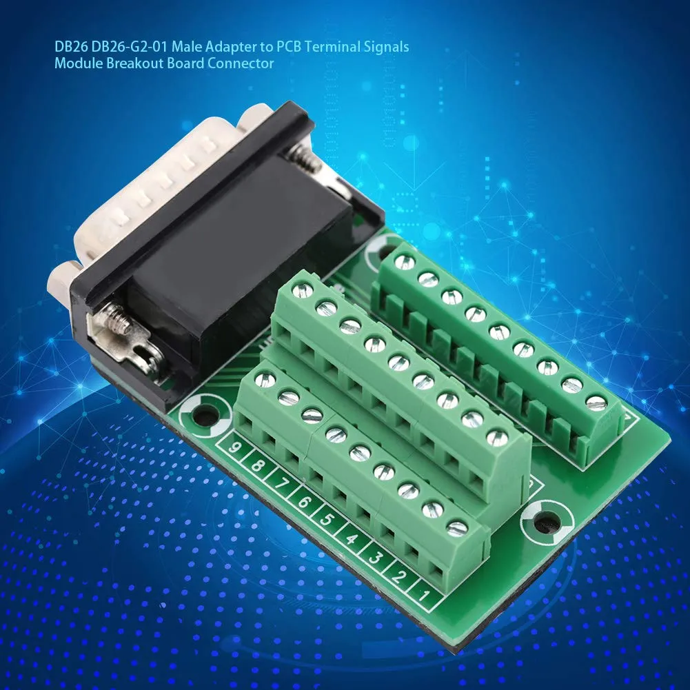 Garosa DB26-G2-01 adaptateur DB26 mâle pour PCB