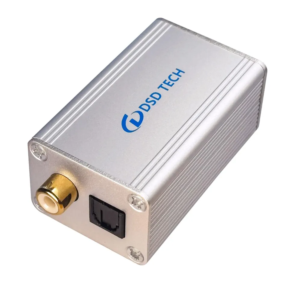 DSD TECH SH-AU01A adaptateur audio USB optique coaxial PCM