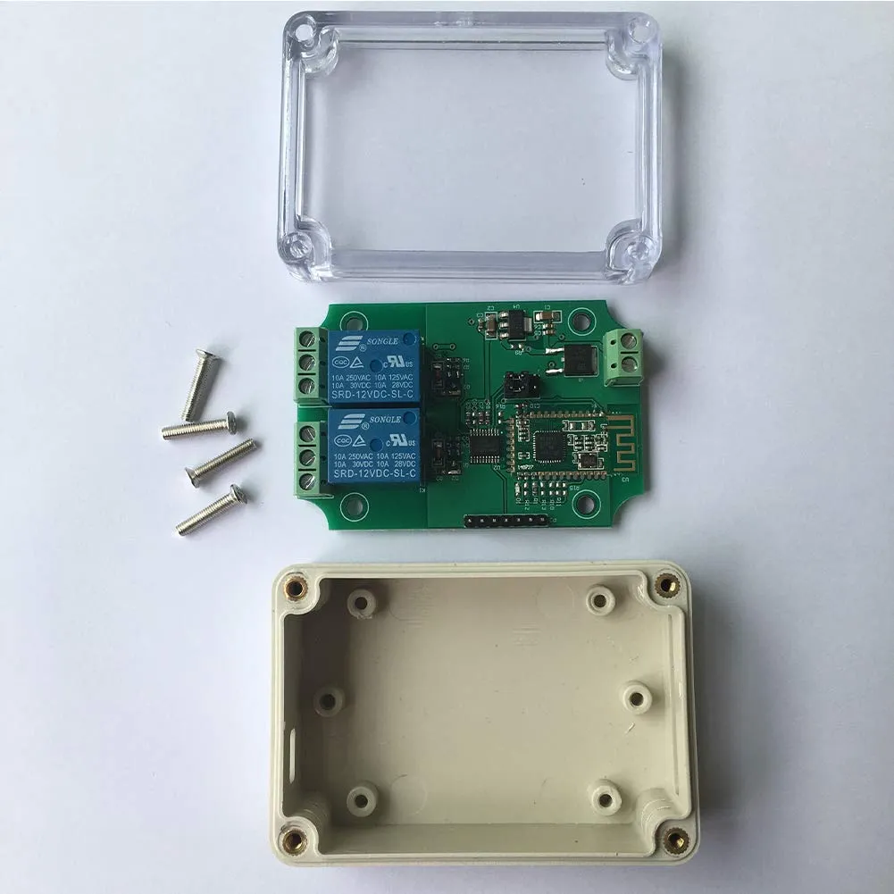 DSD TECH SH-HC-08 module relais Bluetooth BLE 4.0 12 V, 2 canaux
