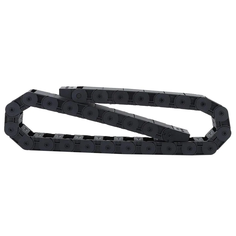 Garosa R38 chaîne porte-câble nylon noir 18x25mm 1m