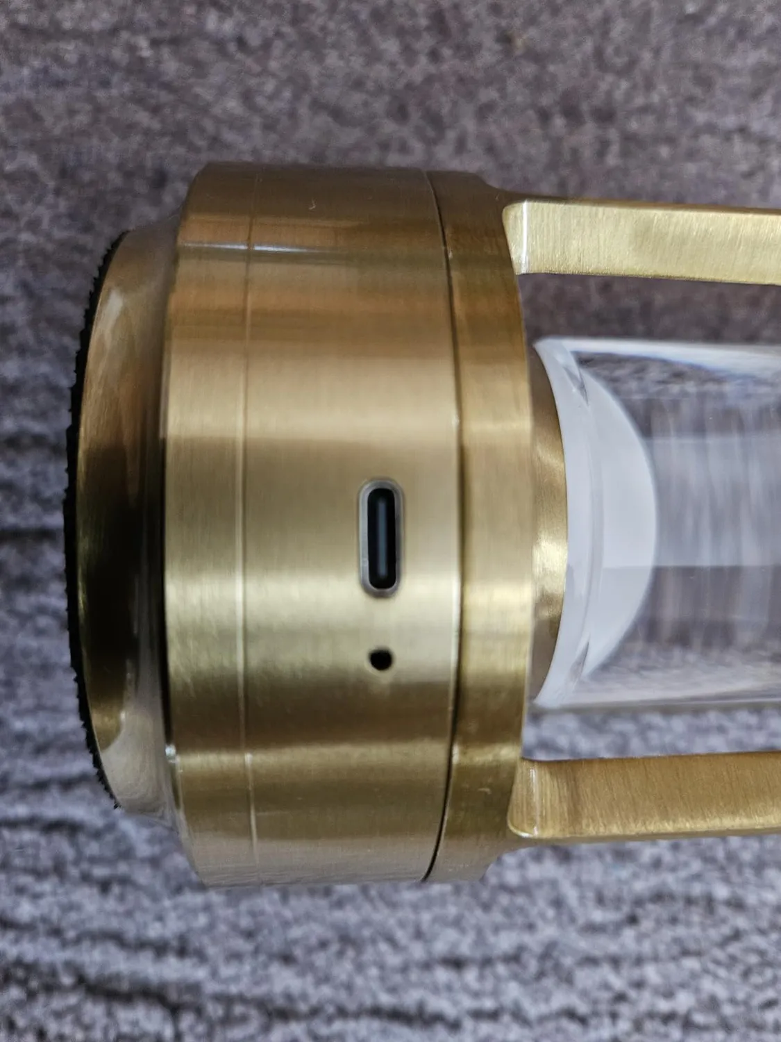 Garosa lampe de table LED tactile sans fil 3 couleurs cristal