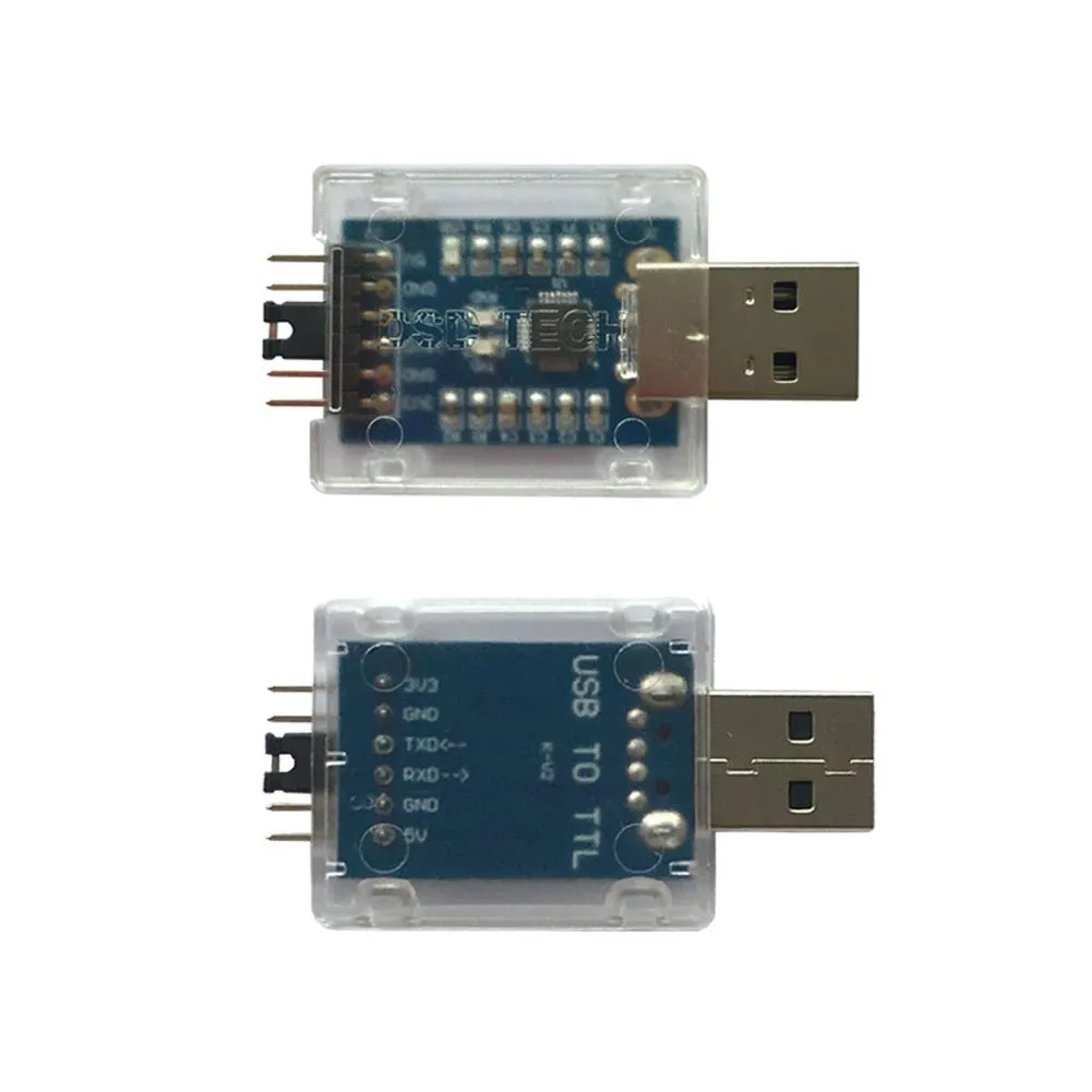 DSD TECH CP2102 convertisseur USB TTL avec câble Dupont 4 broches