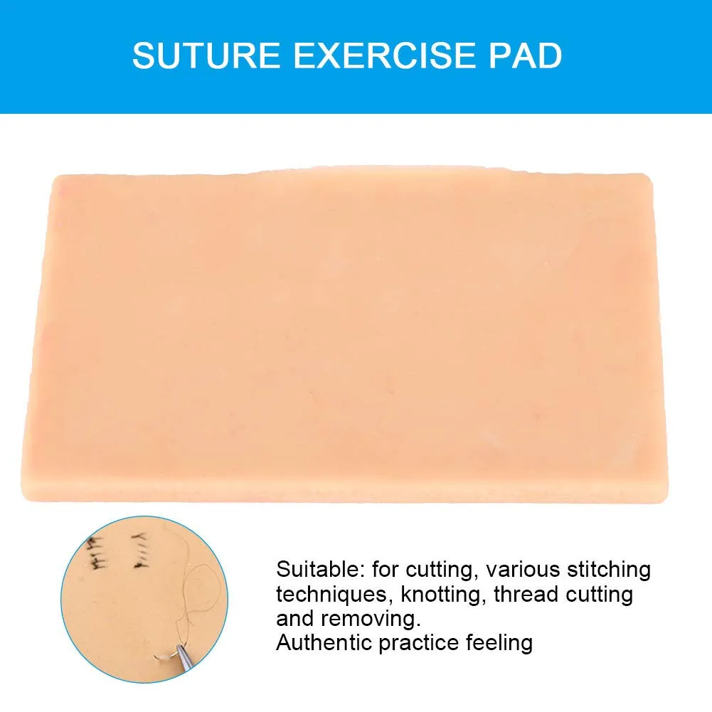 Garosa pad suture silicone 4 couches 14 incisions entraînement