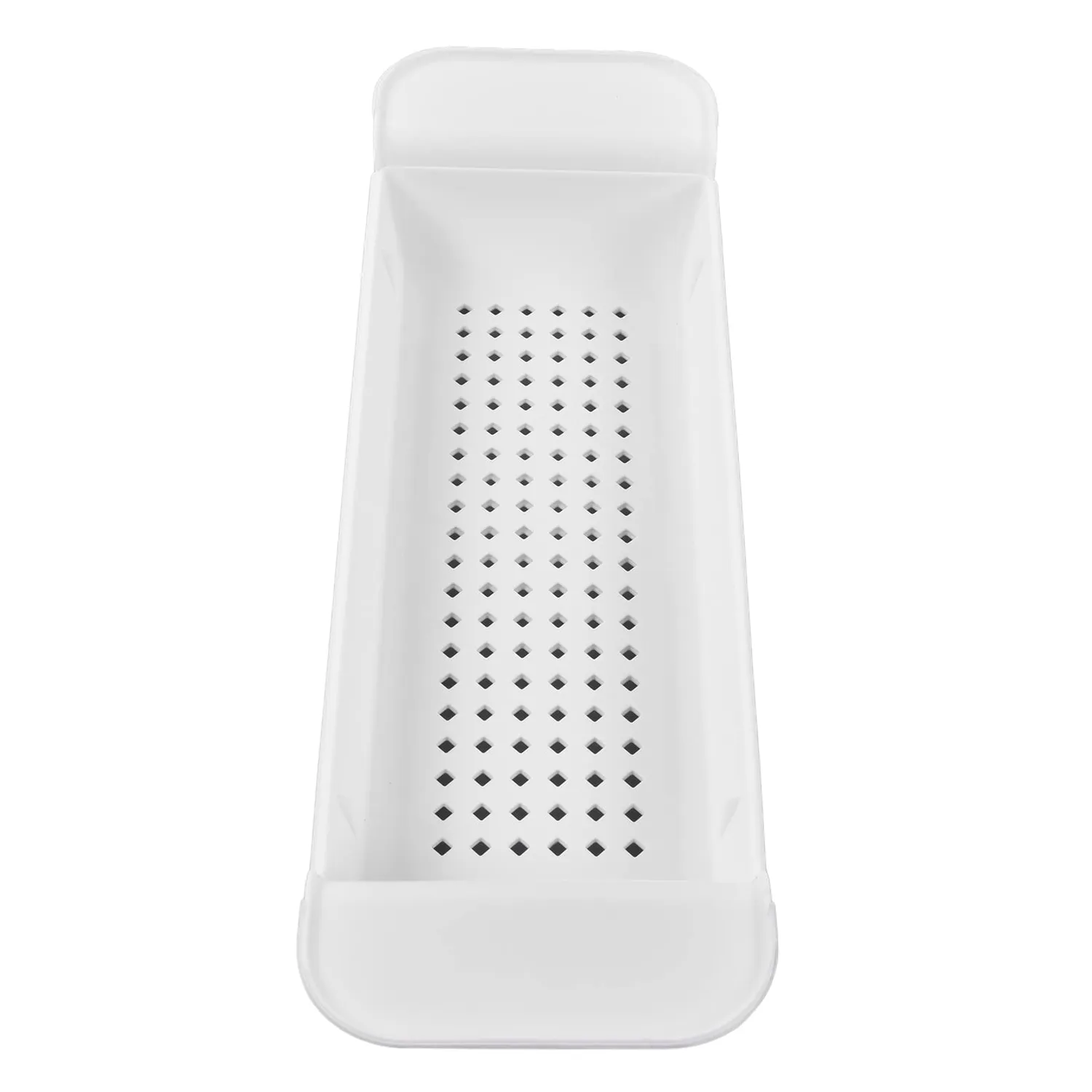 Garosa Plateau Baignoire Extensible Blanc PP Antidérapant