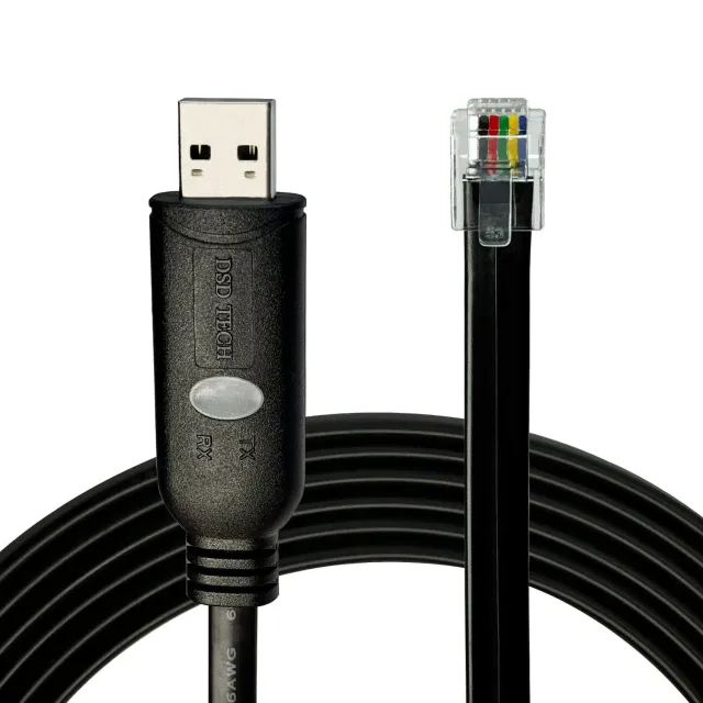 DSD TECH SH-RJ12A câble USB RJ12 6P4C APC 1,8 m
