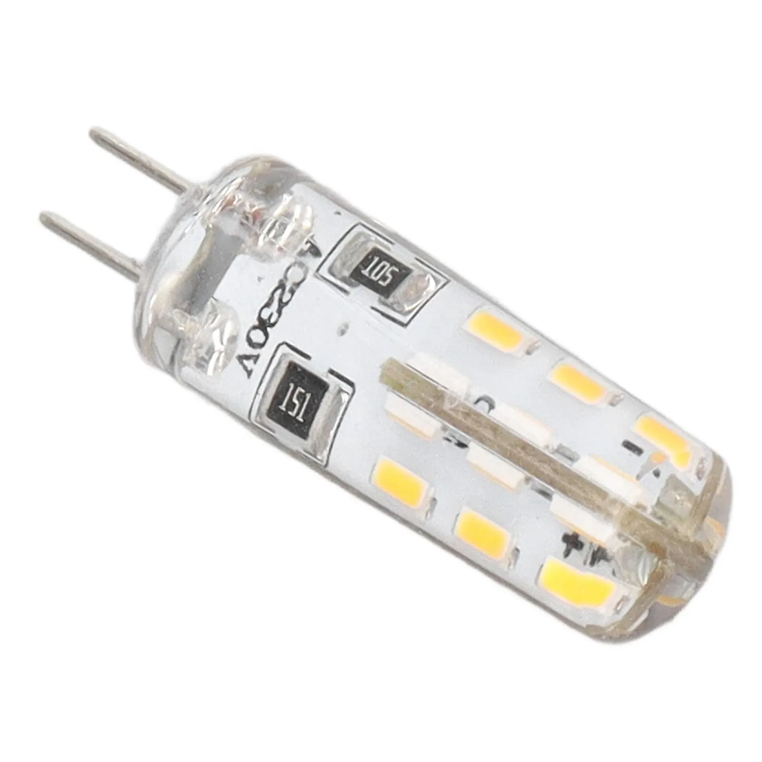 Garosa ampoules LED G4 3000K 1,5W 220V lot de 10 blanc chaud