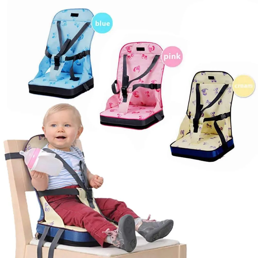 Garosa siège rehausseur bébé pliable, harnais, tissu Oxford