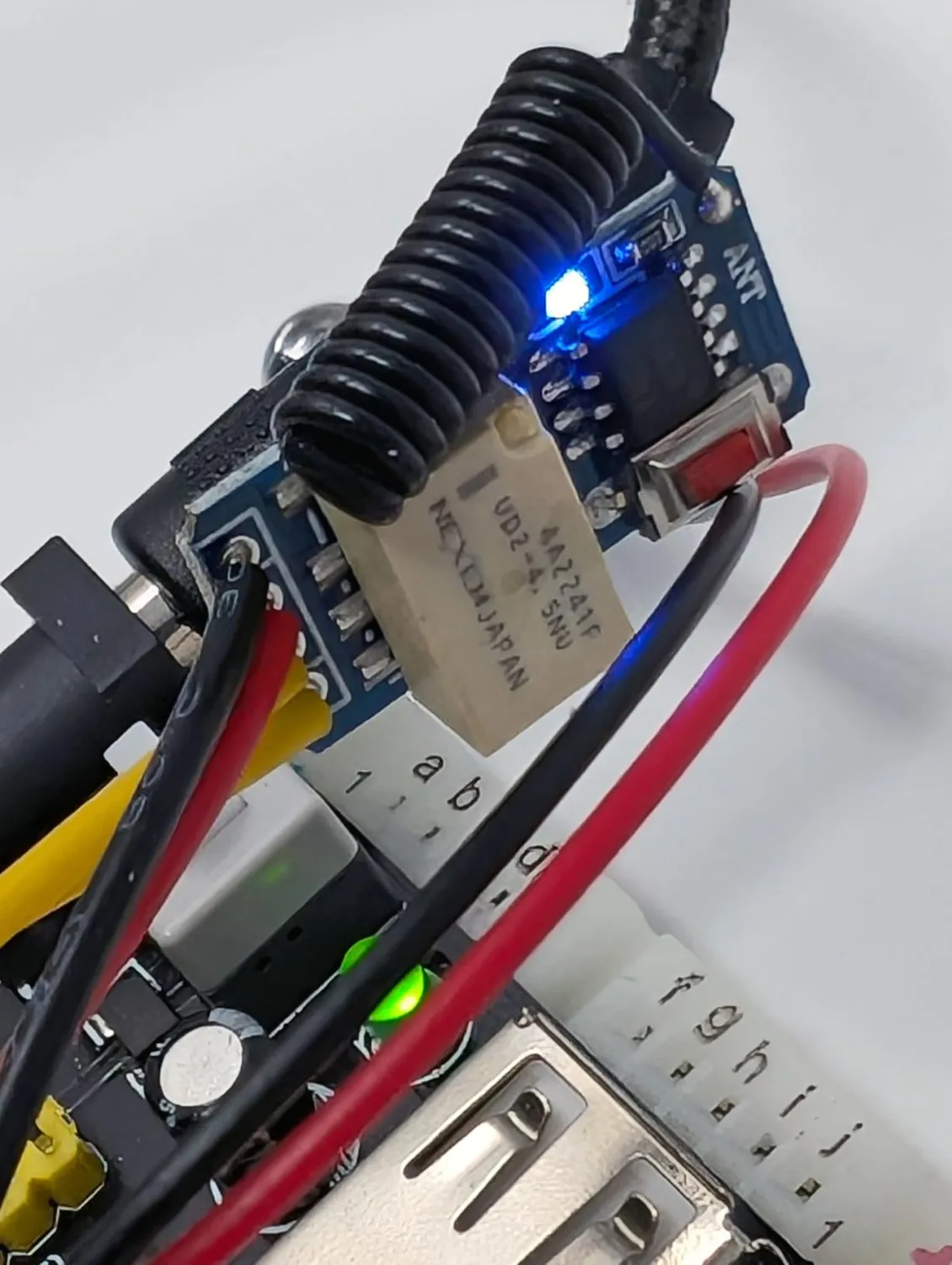 Garosa module relais sans fil 433,92 MHz DC 3,5–12 V
