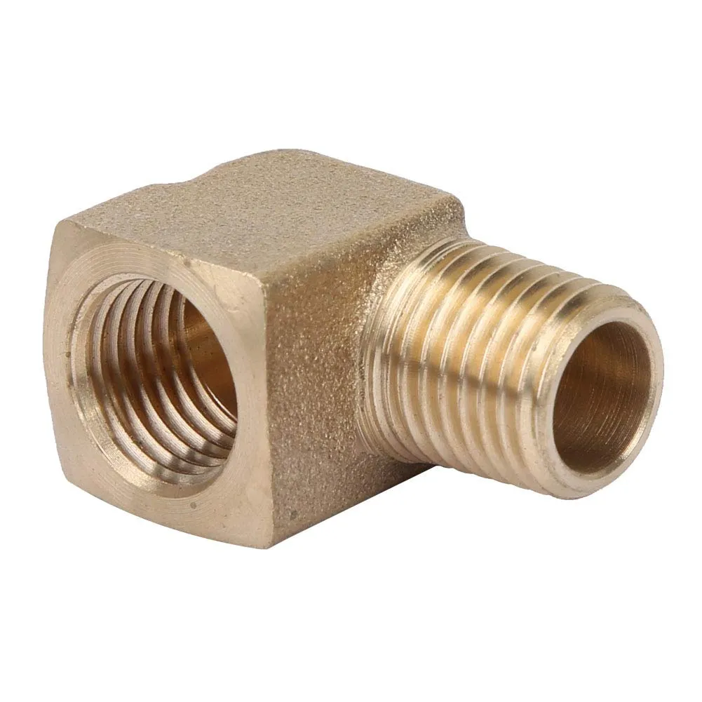 Garosa raccord coudé 90° 1/4 NPT laiton lot 2