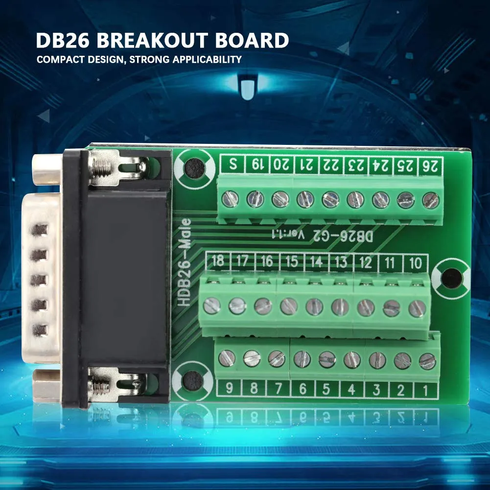 Garosa DB26-G2-01 adaptateur DB26 mâle pour PCB