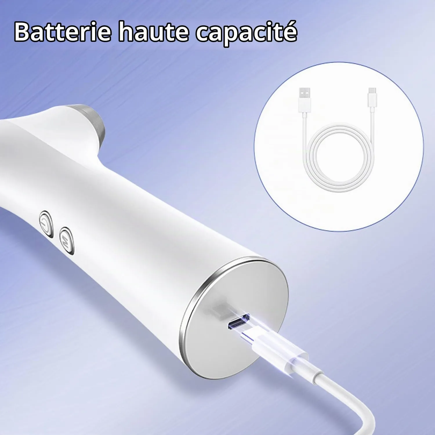 Garosa sèche-oreilles rechargeable 800 mAh à température constante
