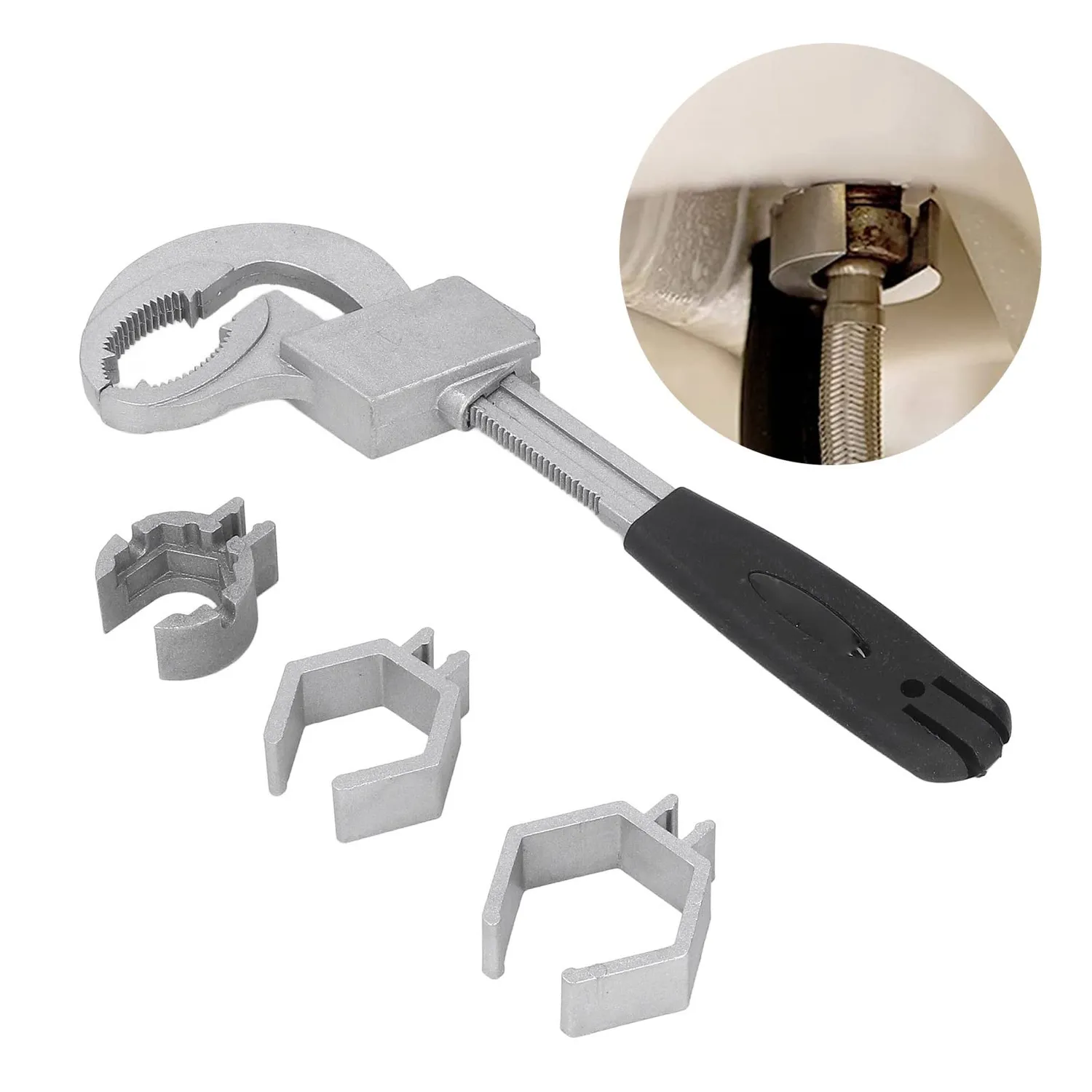 Garosa clé robinet multifonction aluminium 80 mm