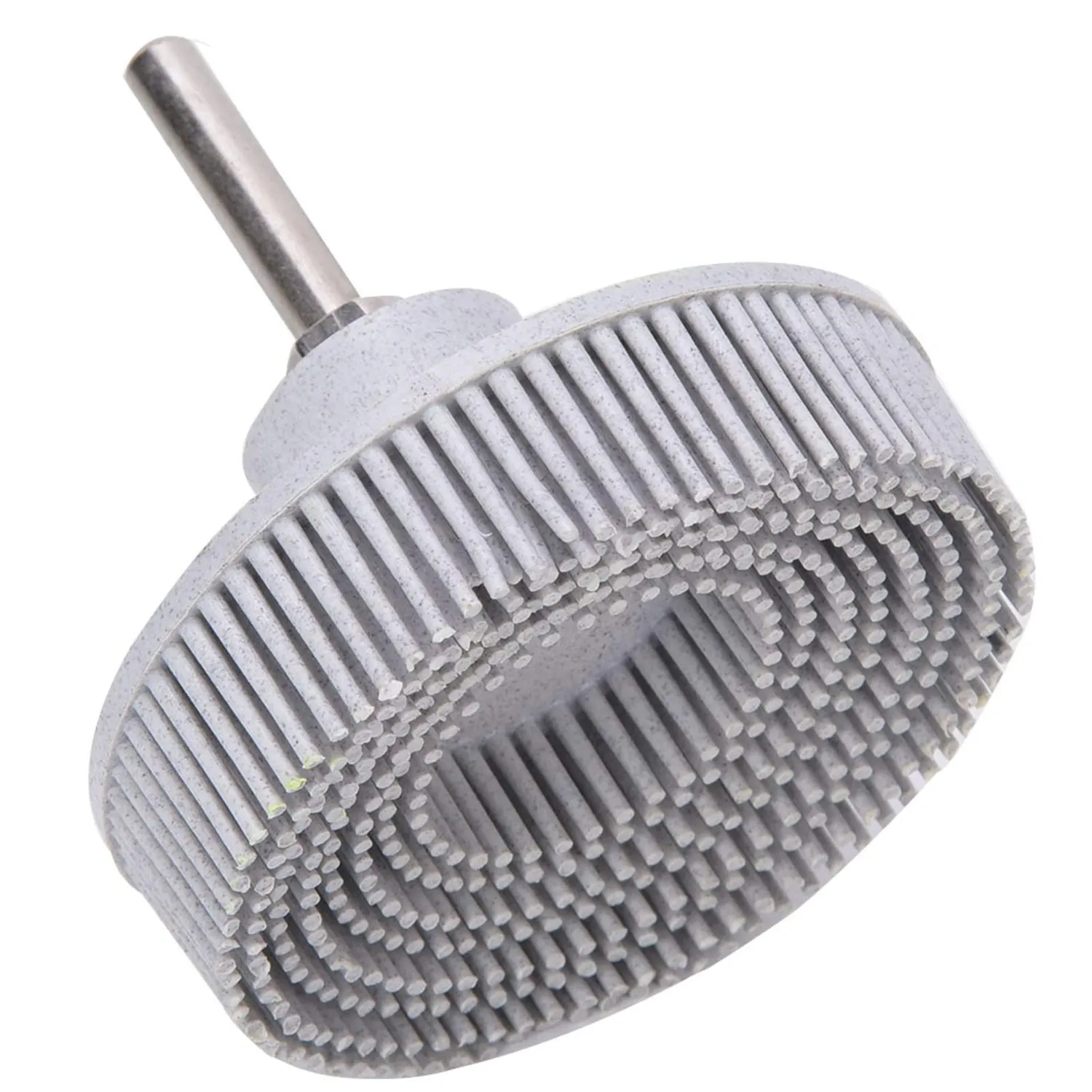 Garosa disque à poils 75 mm blanc grain 120 pour perceuse