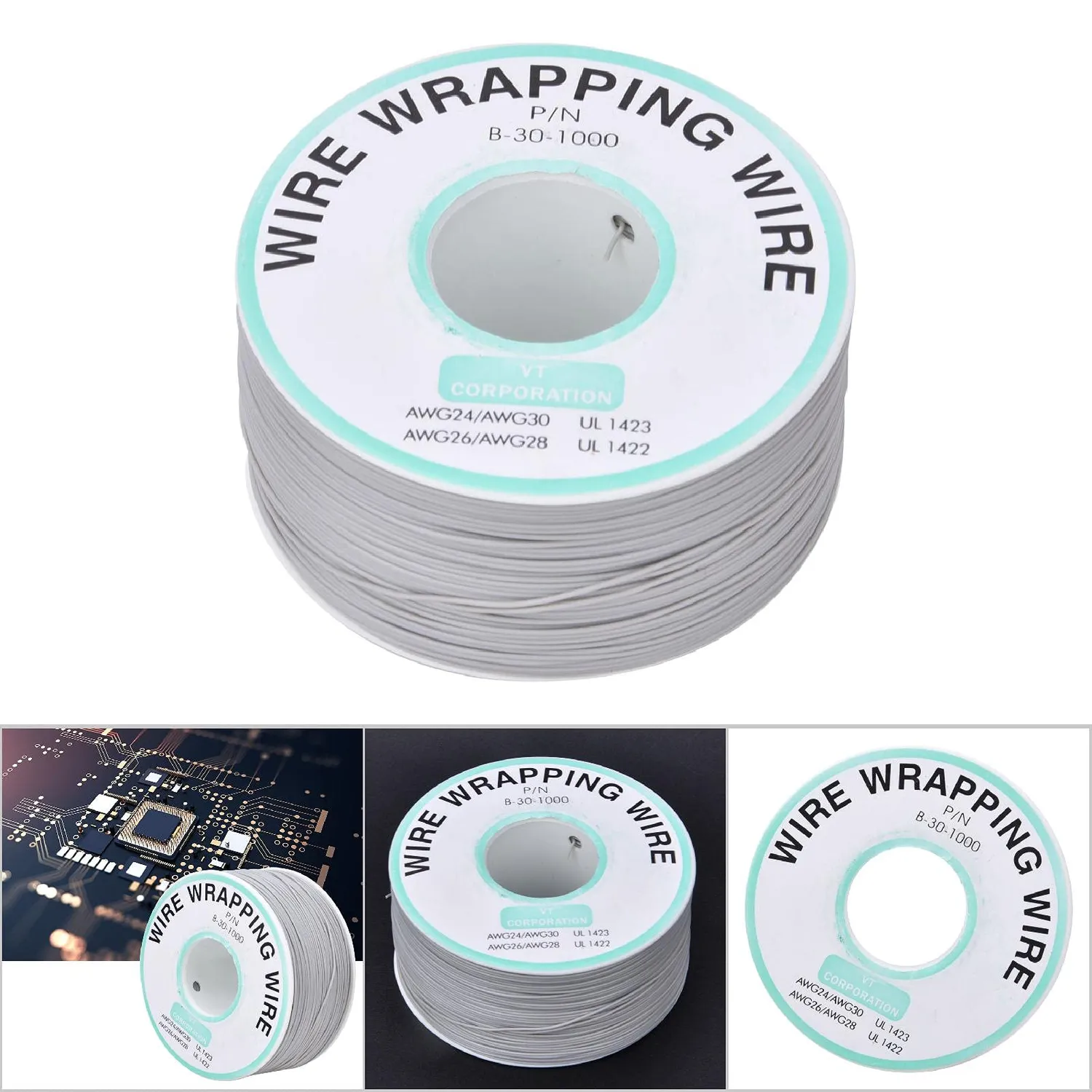 Garosa fil OK 30 AWG 300 m cuivre étamé