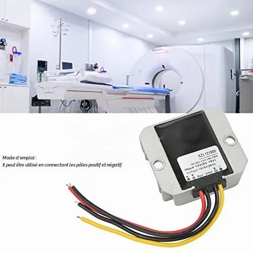Garosa convertisseur DC-DC 12 V vers 19 V 5 A IP67 95 W étanche