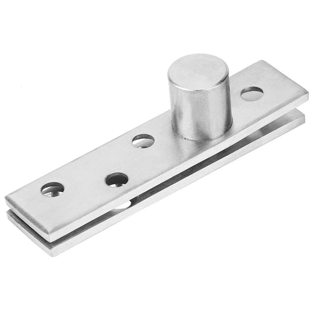 Garosa charnière pivotante 360° 75 mm arbre excentrique inox 2 pièces