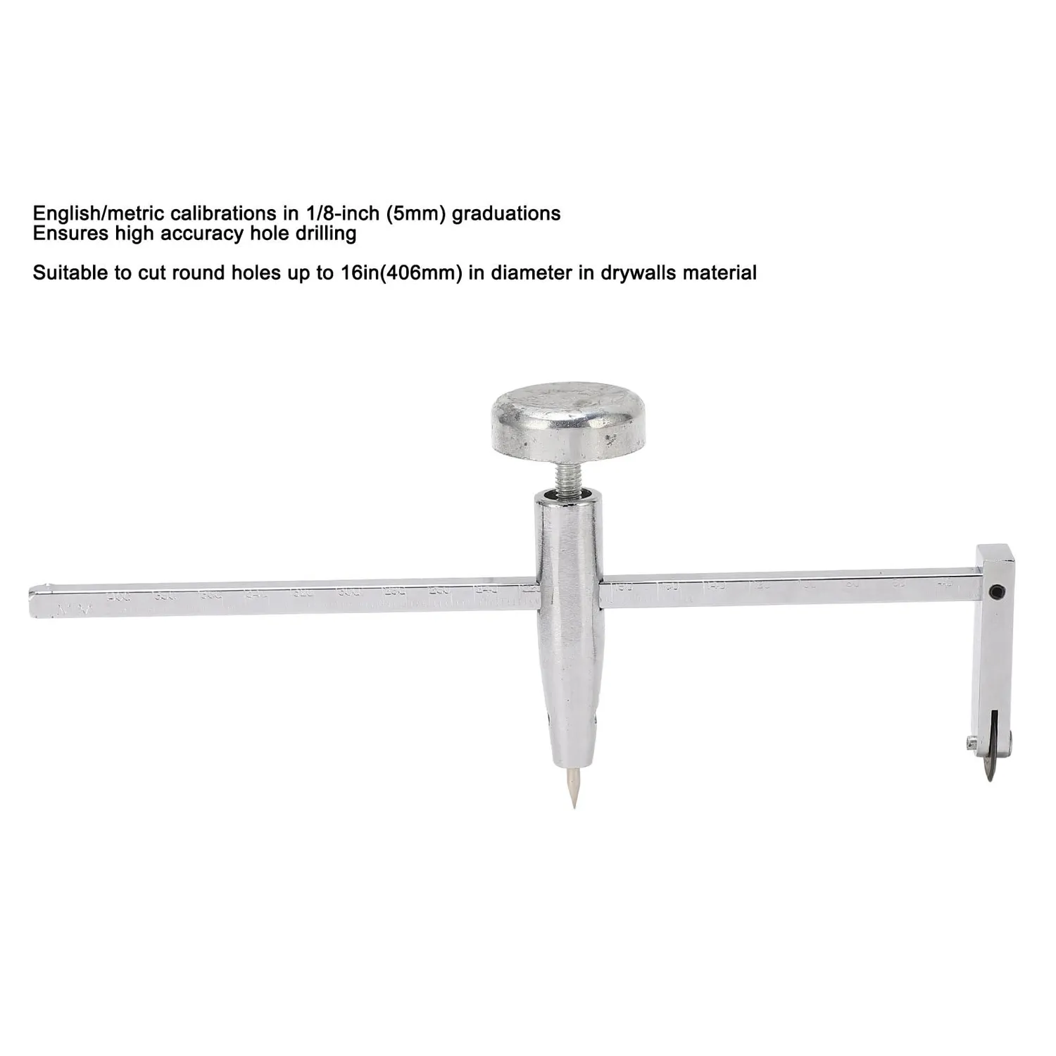 Garosa coupe-cercle cloison sèche inox 406 mm