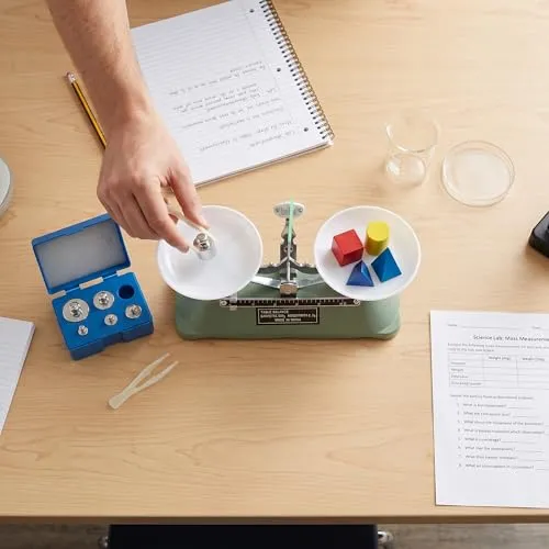 Garosa Balance mécanique à plateaux 200g kit poids 0,2g