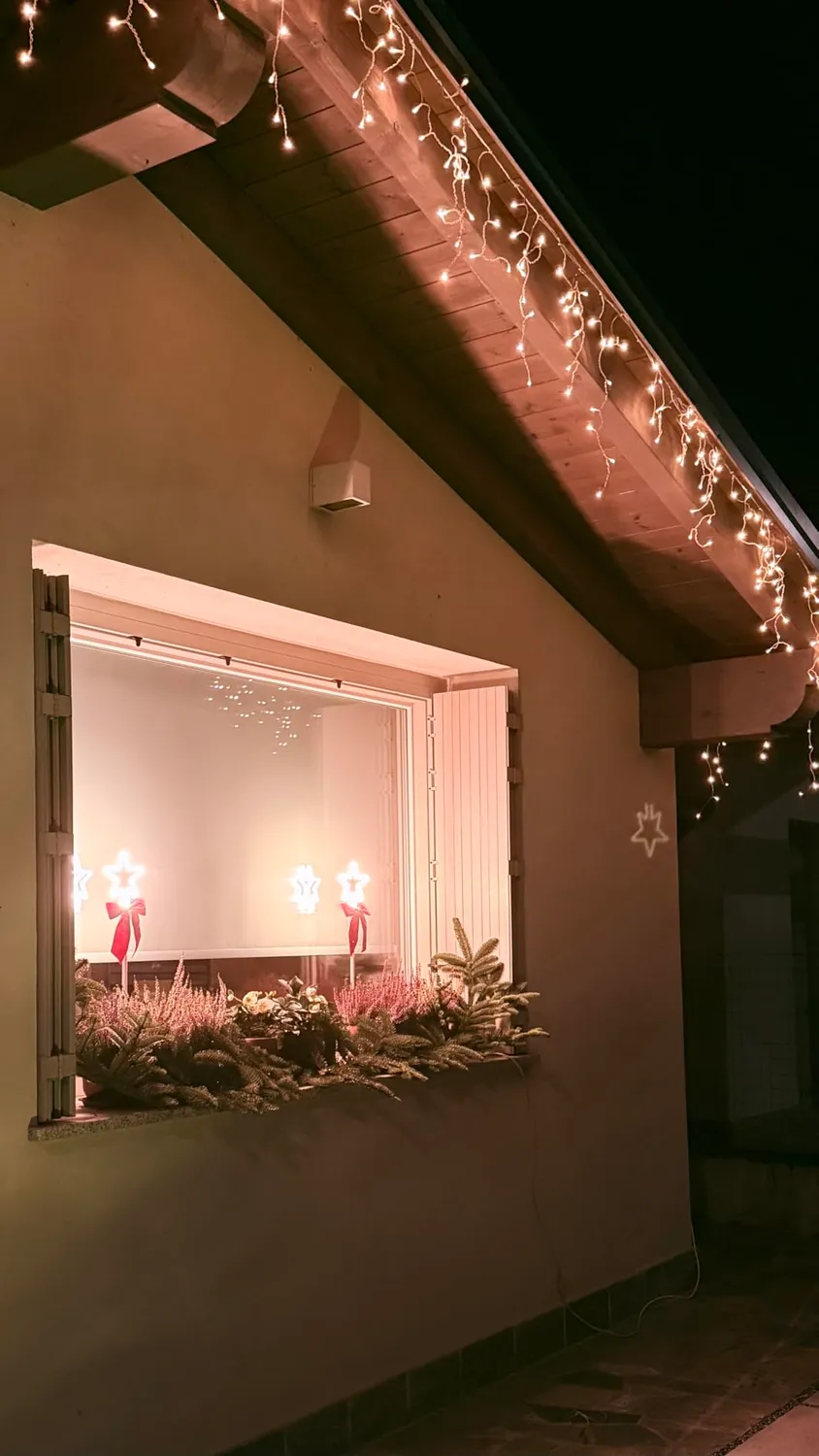 Garosa ampoule LED étoile à 5 branches E27 8 W lumière chaude