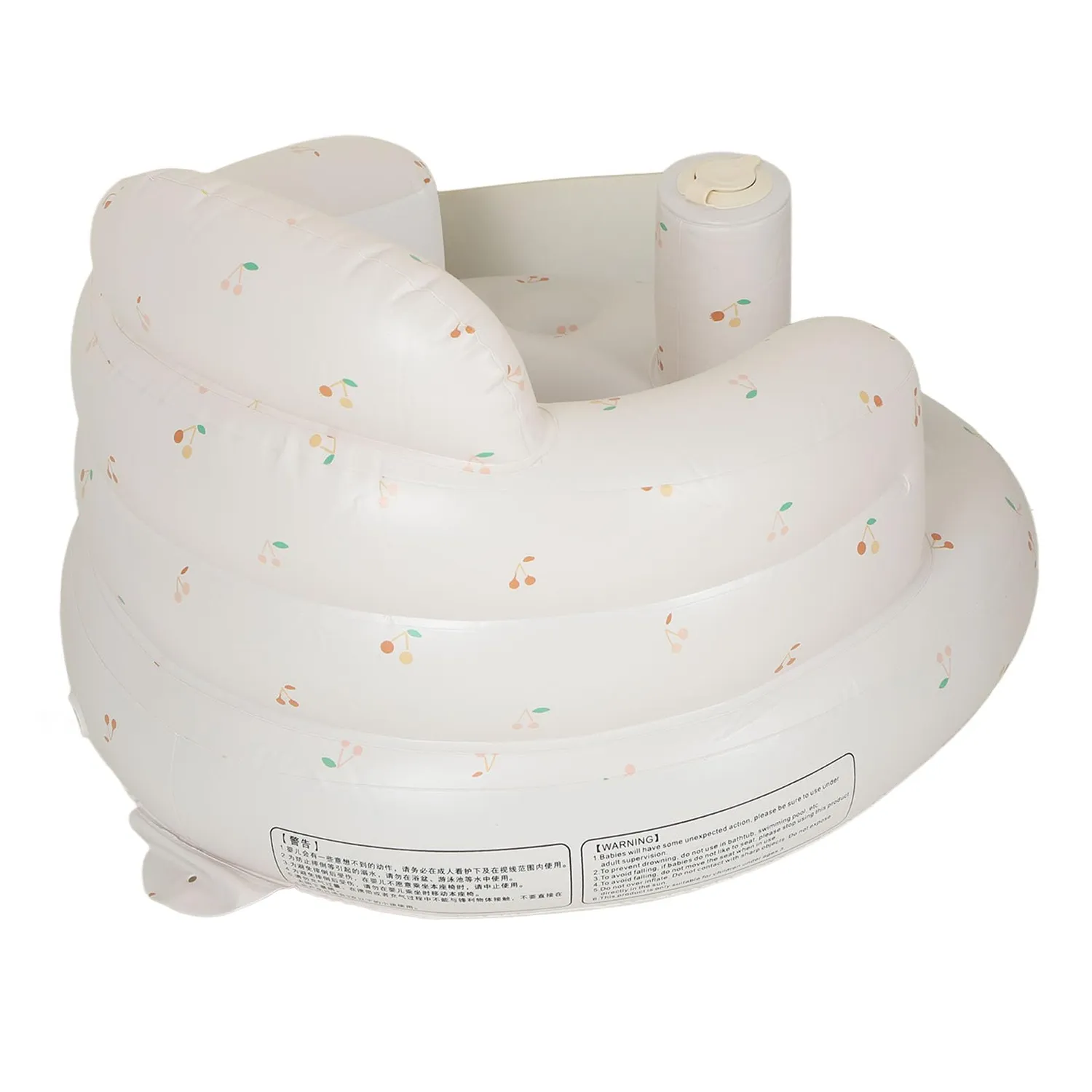 Garosa Siège bébé gonflable avec pompe intégrée PVC cerise