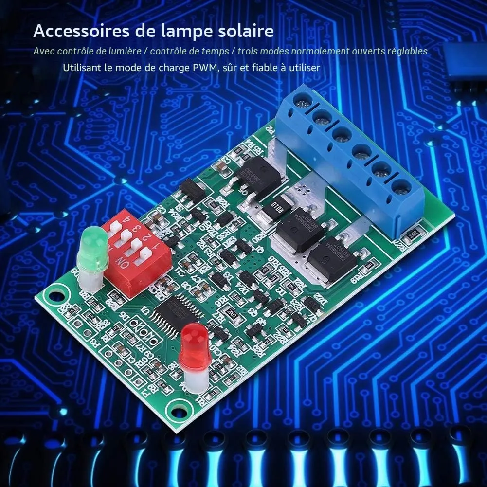Garosa contrôleur solaire 3A modèle 3311 PWM