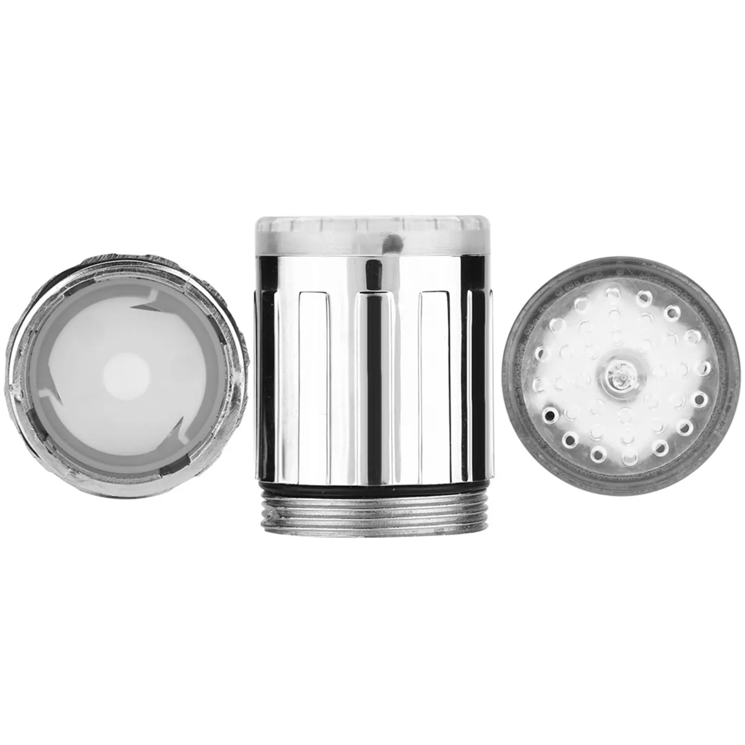 Garosa embout de robinet LED à température inox
