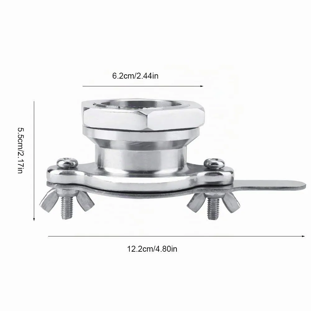 Garosa Robinet à miel inox extracteur 12,2 cm anti-fuite