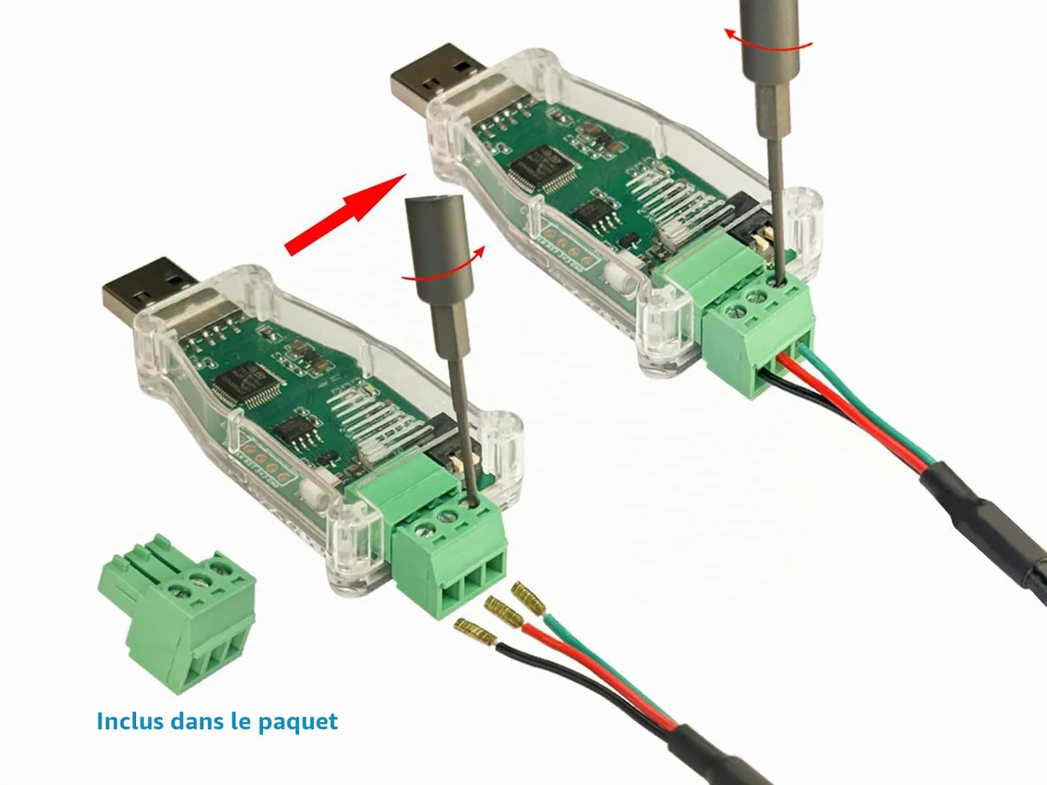 PLC Tech SH-C31A adaptateur USB-CAN CAN FD avec boîtier