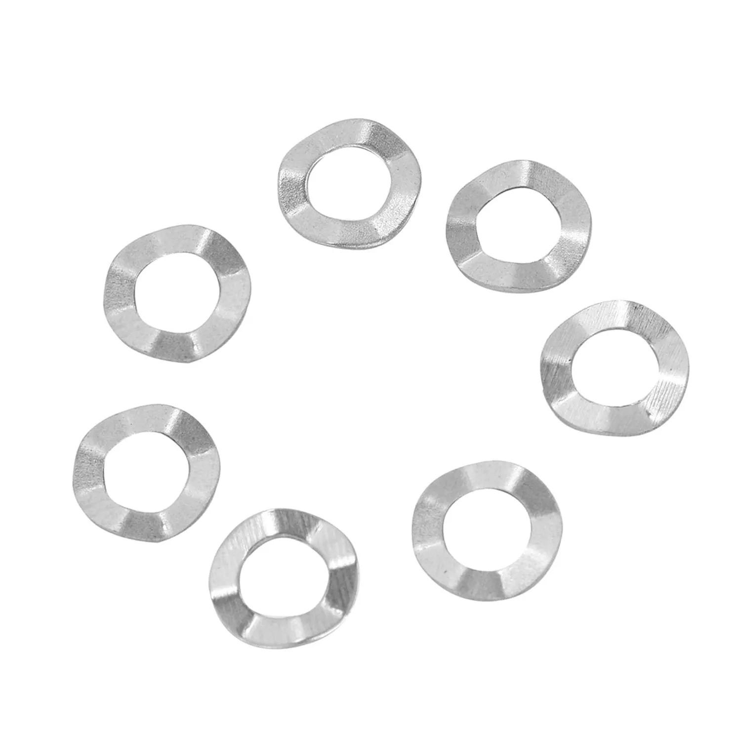 Garosa M8 rondelles ondulées inox 50 pièces anti-desserrage