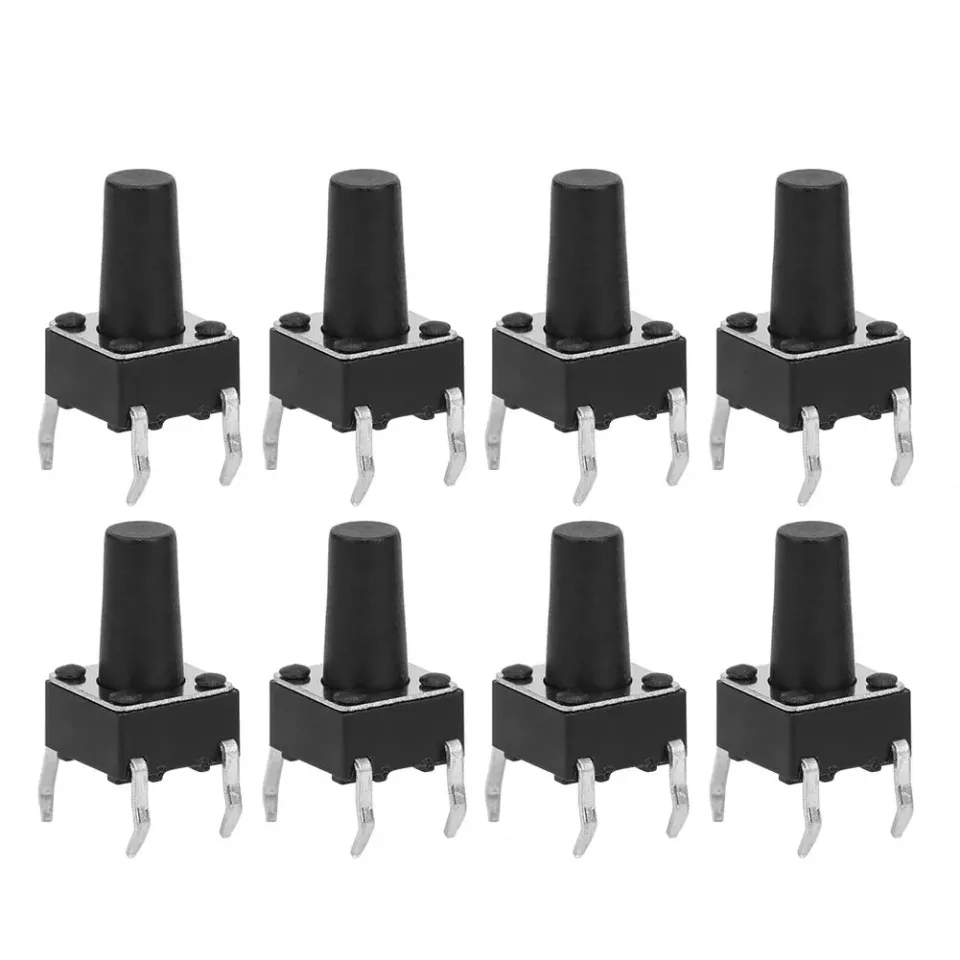Garosa boutons tactiles 6x6mm DIP 12V lot 100