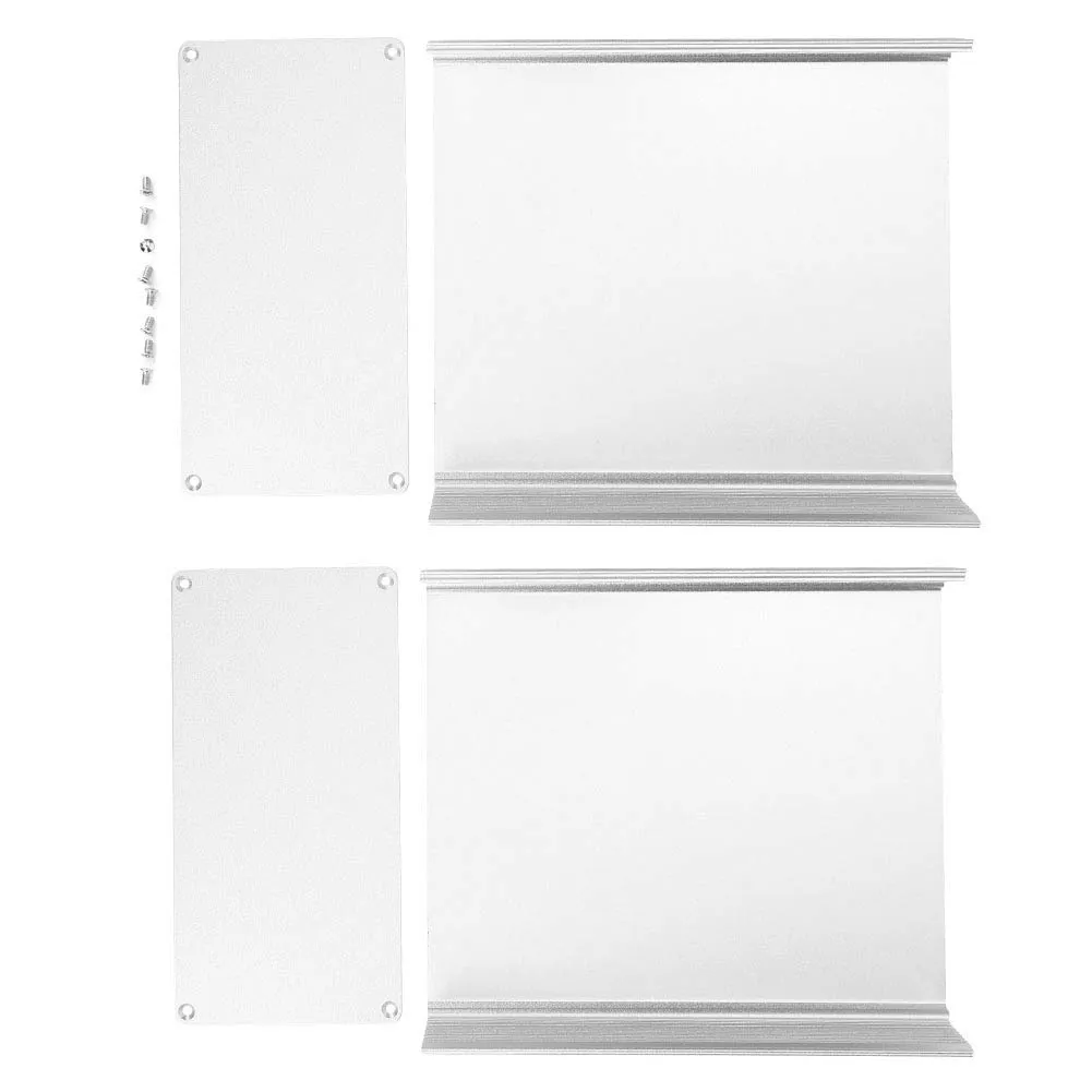 Garosa boîtier aluminium Econobox fendu 80x160x180mm