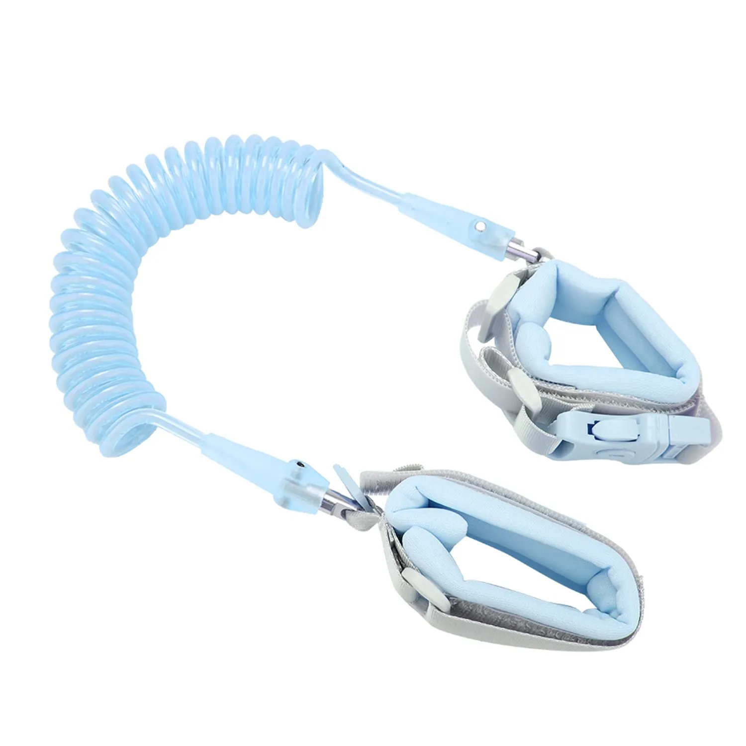 Garosa laisse anti-perte enfant 2 m bleue avec bracelet réglable