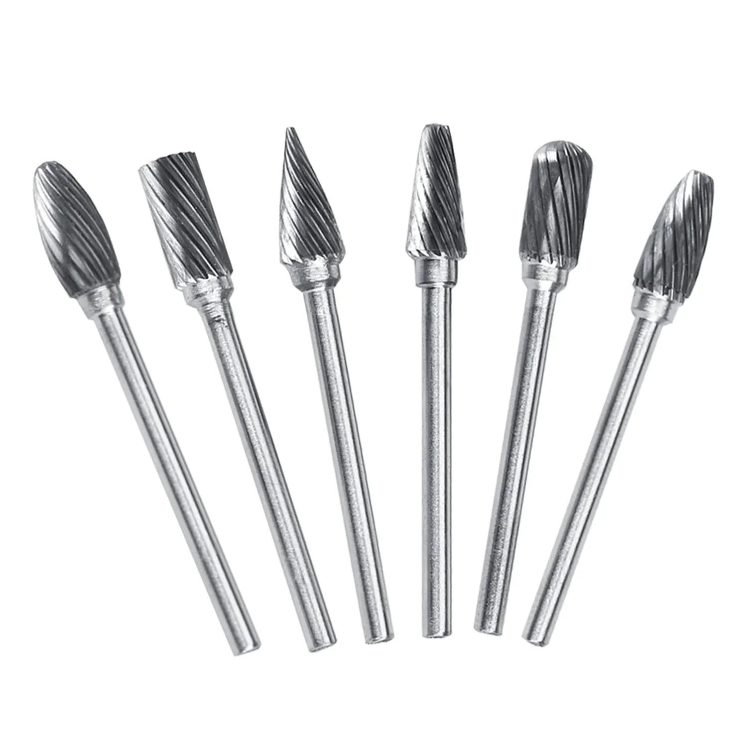 Garosa fraises carbure tige 3 mm jeu de 10 coupe simple