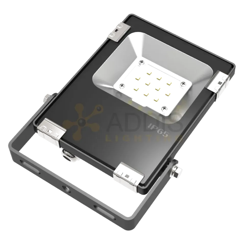 ADDIS LIGHTING Kunzite III AP3K010WBL30110840 projecteur LED noir 10 W IP65