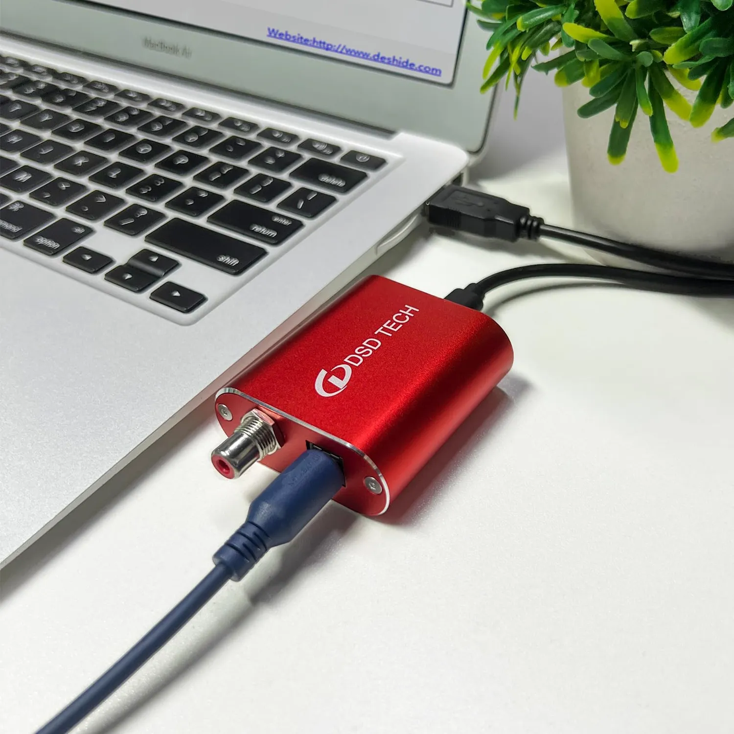 DSD TECH SH-AU02A convertisseur audio USB 96 kHz 24 bits