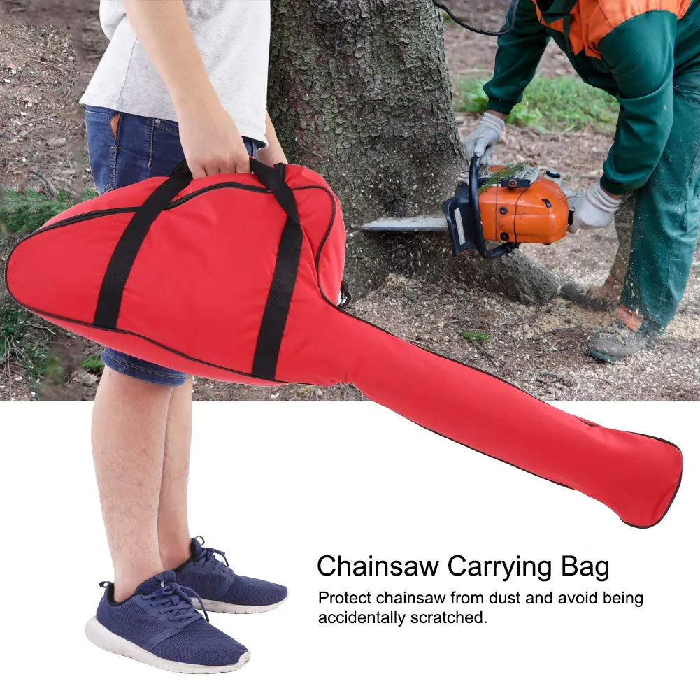 Garosa sac de tronçonneuse rouge 12 à 16 pouces Oxford imperméable